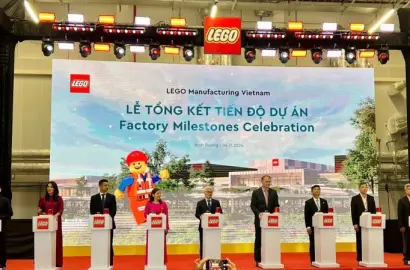 Nhà máy LEGO Việt Nam tại Bình Dương sẽ khánh thành vào đầu năm 2025